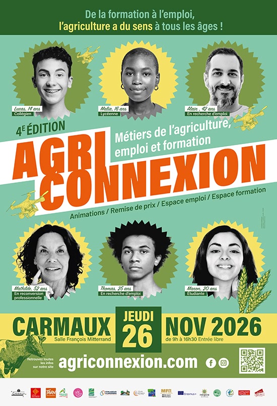 Agriconnexion 2026 à Carmaux dans le Tarn Agriconnexion 2026 à Carmaux dans le Tarn