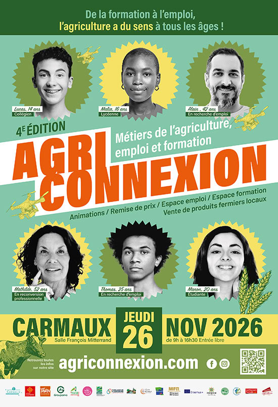 Agriconnexion 2026 à Carmaux dans le Tarn Agriconnexion 2026 à Carmaux dans le Tarn